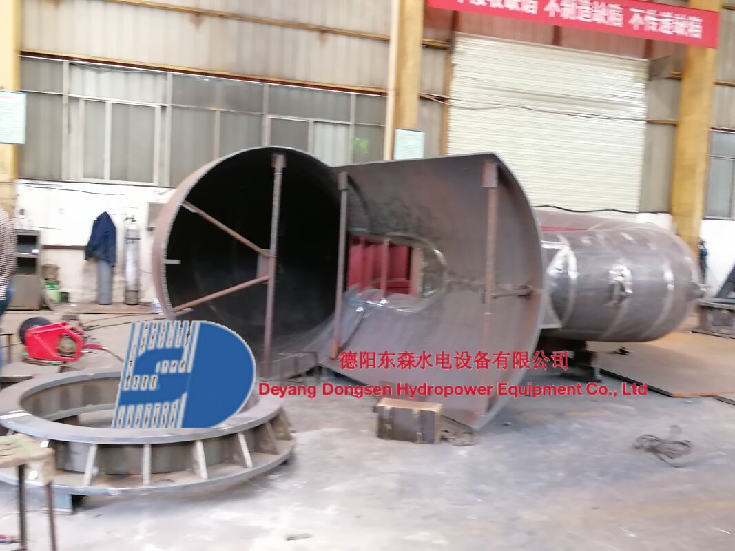 Generador de turbina Francis con rango de velocidad de 150 RPM a 1000 RPM, vida útil de 30 a 50 años y potencia de salida de 300 kW a 20 MW para plantas hidroeléctricas