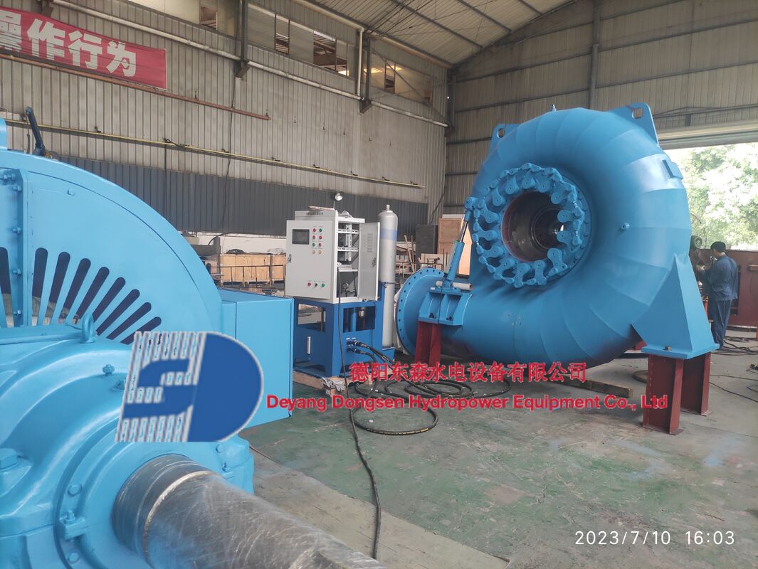 Componentes de turbina hidroeléctrica de acero inoxidable OEM optimizados para la eficiencia de la planta hidroeléctrica y la durabilidad a largo plazo