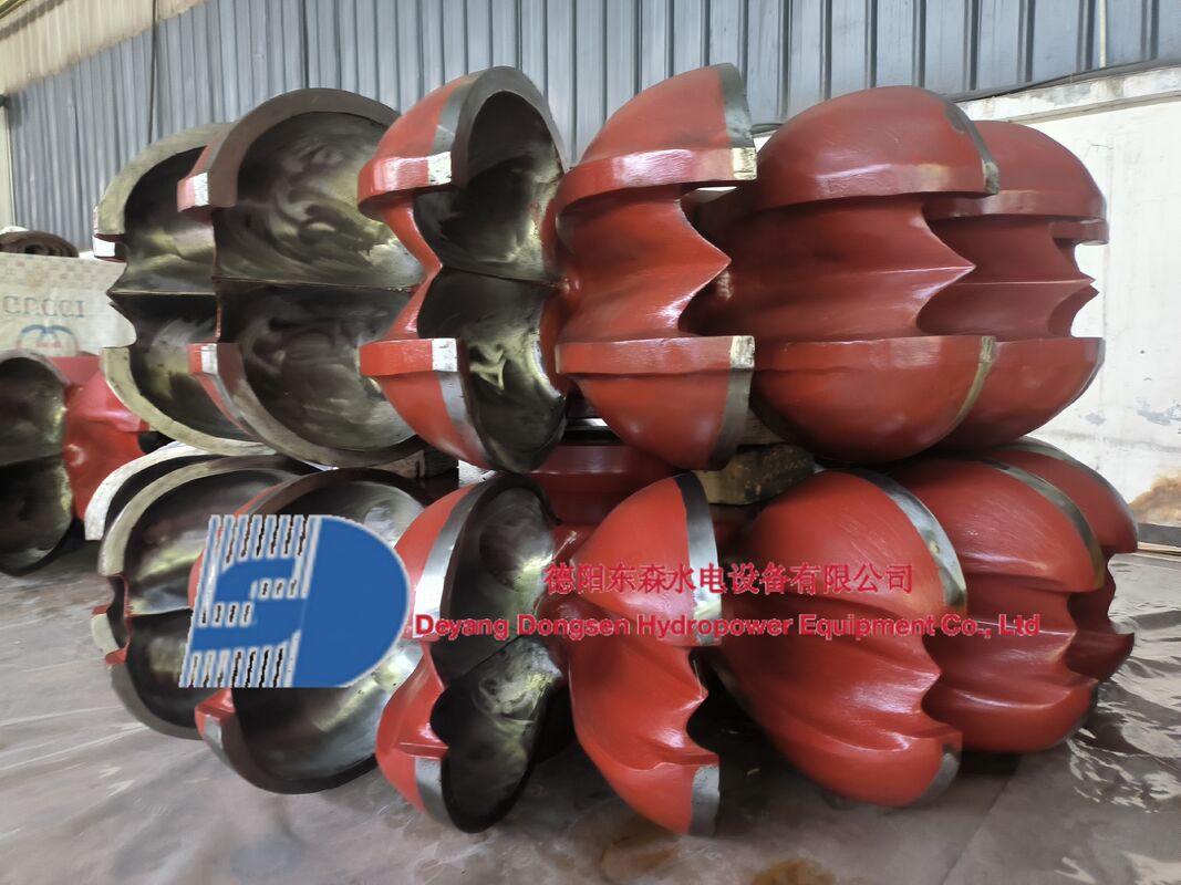 Corredor de turbina hidráulica de acero inoxidable con dimensiones de cuchillas personalizables para aplicaciones hidroeléctricas de 1 a 10 MW
