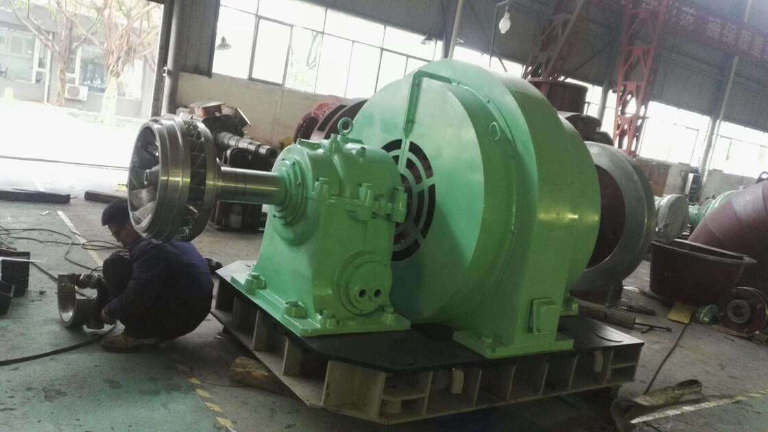 Turbina Generador Francis con Control Automático en Disposición Horizontal o Vertical y Velocidad Nominal de 450-1000 RPM para Generación de Energía