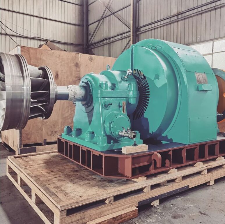 Turbina Generador Francis con Control Automático en Disposición Horizontal o Vertical y Velocidad Nominal de 450-1000 RPM para Generación de Energía