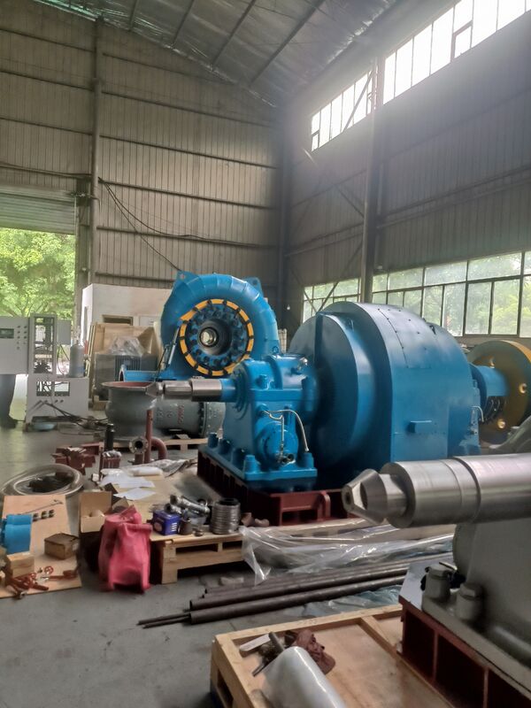 Generador de turbina Francis de acero inoxidable con modo de control automático y 450-1000 RPM para soluciones de energía hidroeléctrica