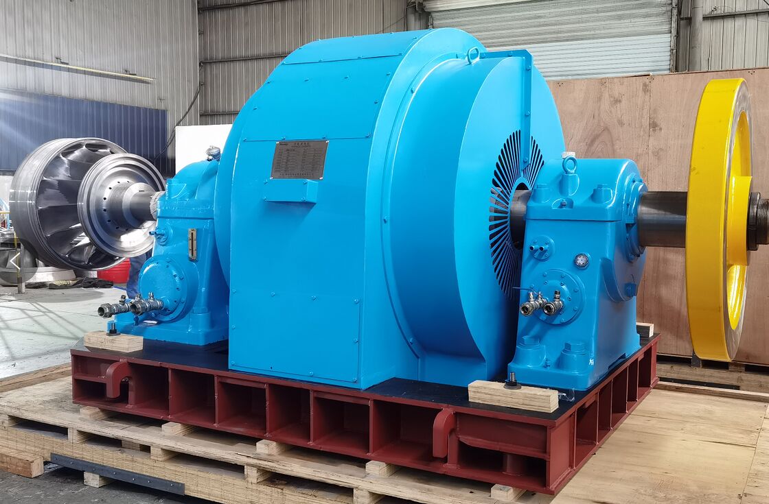 Generador de turbina de agua Francis Runner Diseñado para una altura de diseño de 168 a 357 M Tecnología robusta de generador de turbina Francis