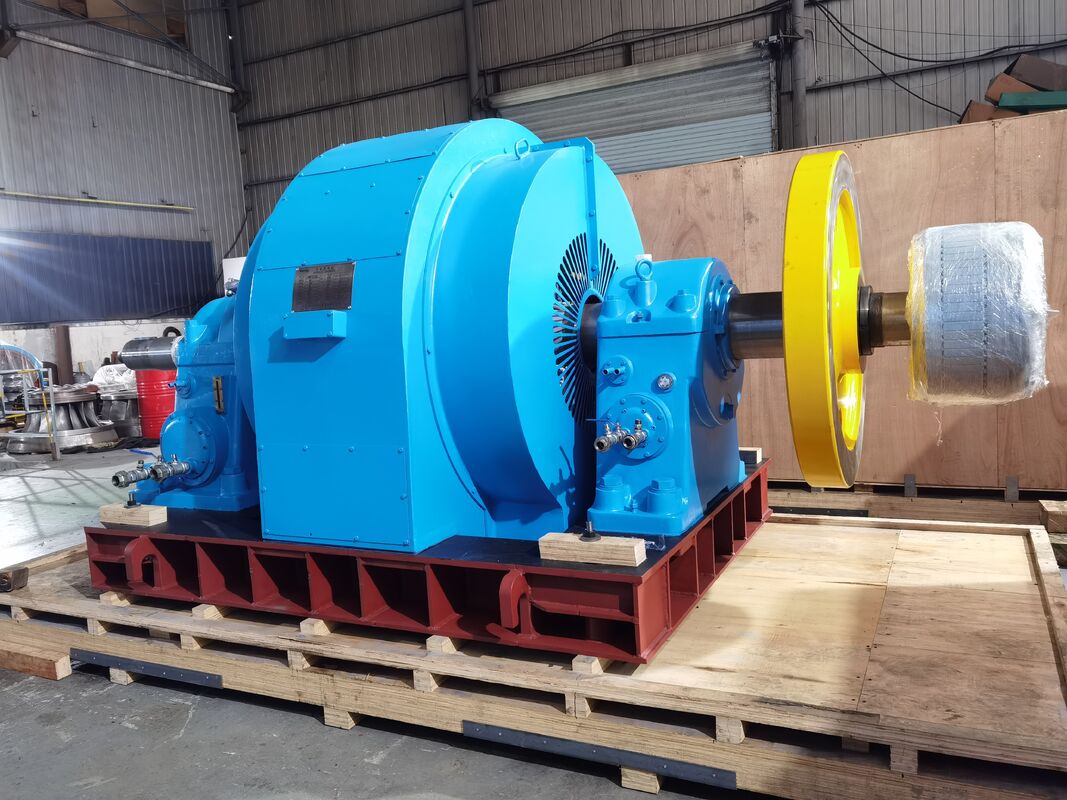 Generador de turbina de agua Francis Runner Diseñado para una altura de diseño de 168 a 357 M Tecnología robusta de generador de turbina Francis