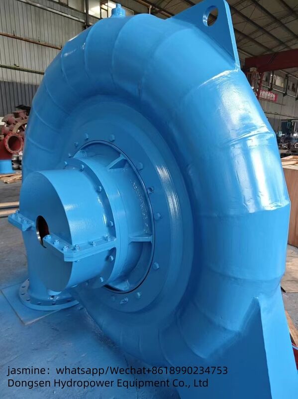 Generador de turbina Francis de 450-1000 RPM con regulador de microcomputadora y protección IP54 para centrales hidroeléctricas