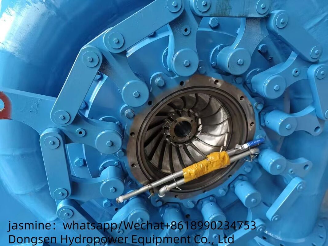 Generador de turbina de agua Francis Runner Diseñado para una altura de diseño de 168 a 357 M Tecnología robusta de generador de turbina Francis