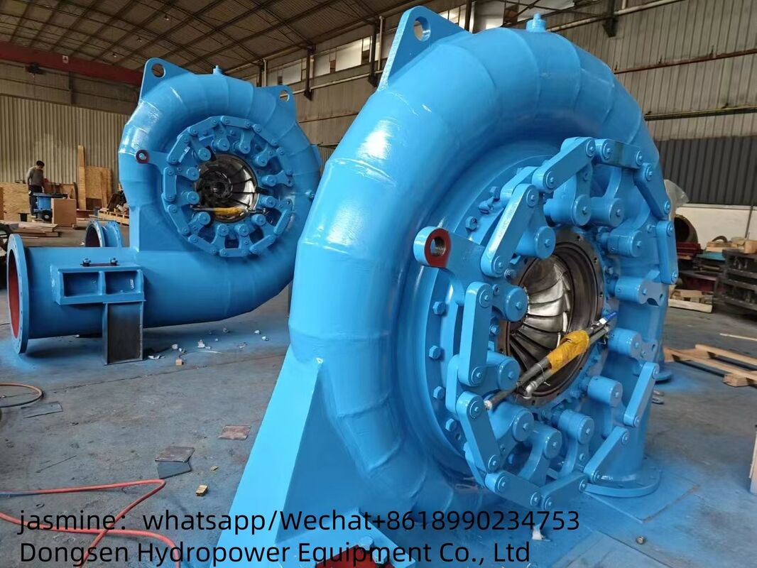 Generador de turbina Francis de 450-1000 RPM con regulador de microcomputadora y protección IP54 para centrales hidroeléctricas