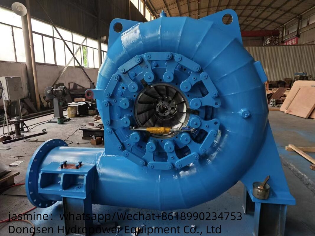 Generador de turbina Francis de 450-1000 RPM con regulador de microcomputadora y protección IP54 para centrales hidroeléctricas