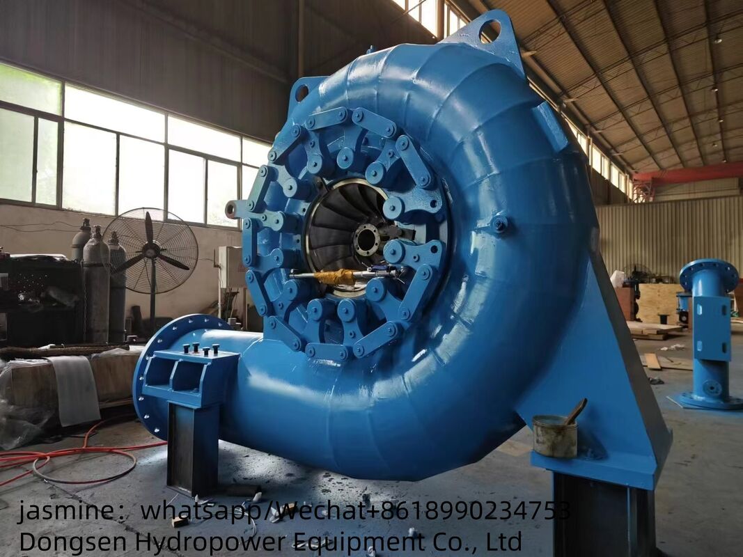 Generador de turbina Francis de 450-1000 RPM con regulador de microcomputadora y protección IP54 para centrales hidroeléctricas