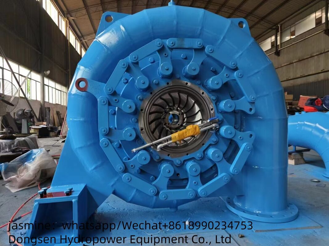 Generador de turbina de agua Francis Runner Diseñado para una altura de diseño de 168 a 357 M Tecnología robusta de generador de turbina Francis