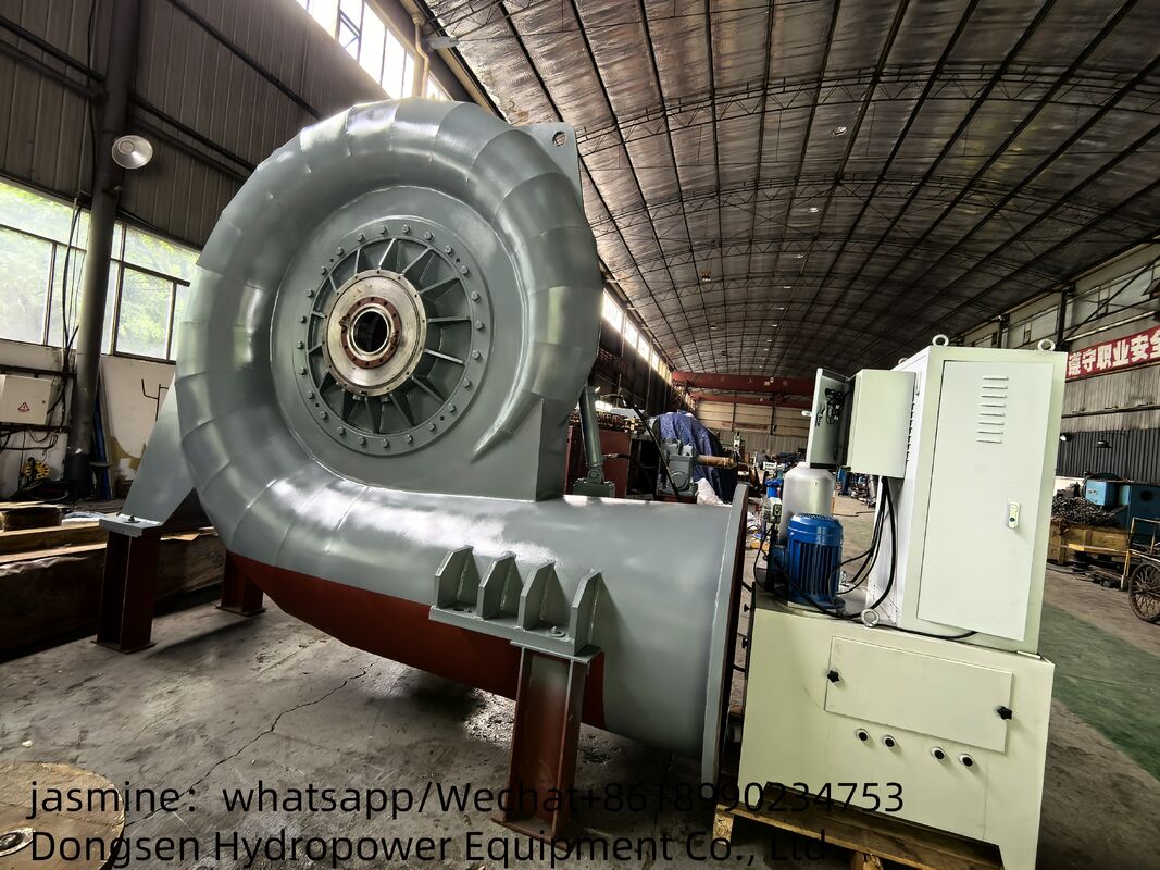 Modo de control automático Generador de turbina de agua Francis Equipo de energía hidroeléctrica duradero para proyectos de energía renovable
