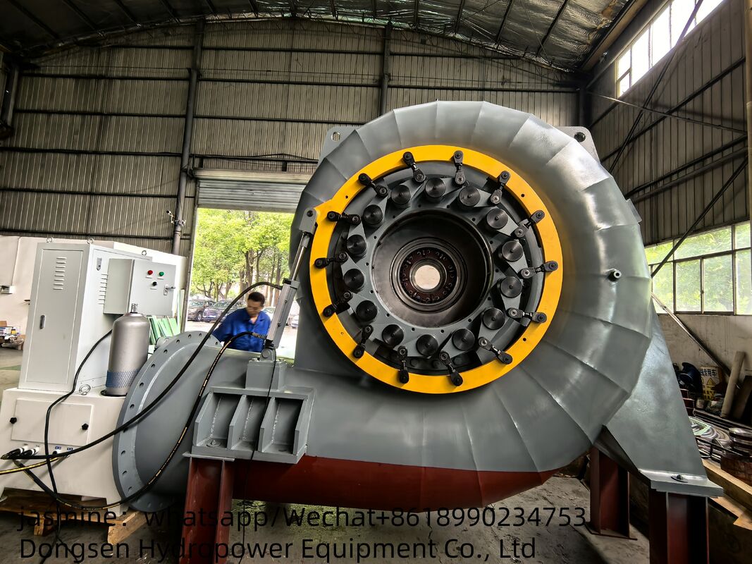 Generador de turbina de agua Francis de hierro fundido con sistema de excitación estática para una vida útil de 30 a 50 años y control automático