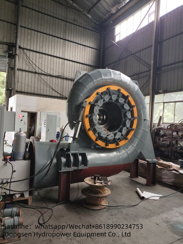 Modo de control automático Generador de turbina de agua Francis Equipo de energía hidroeléctrica duradero para proyectos de energía renovable