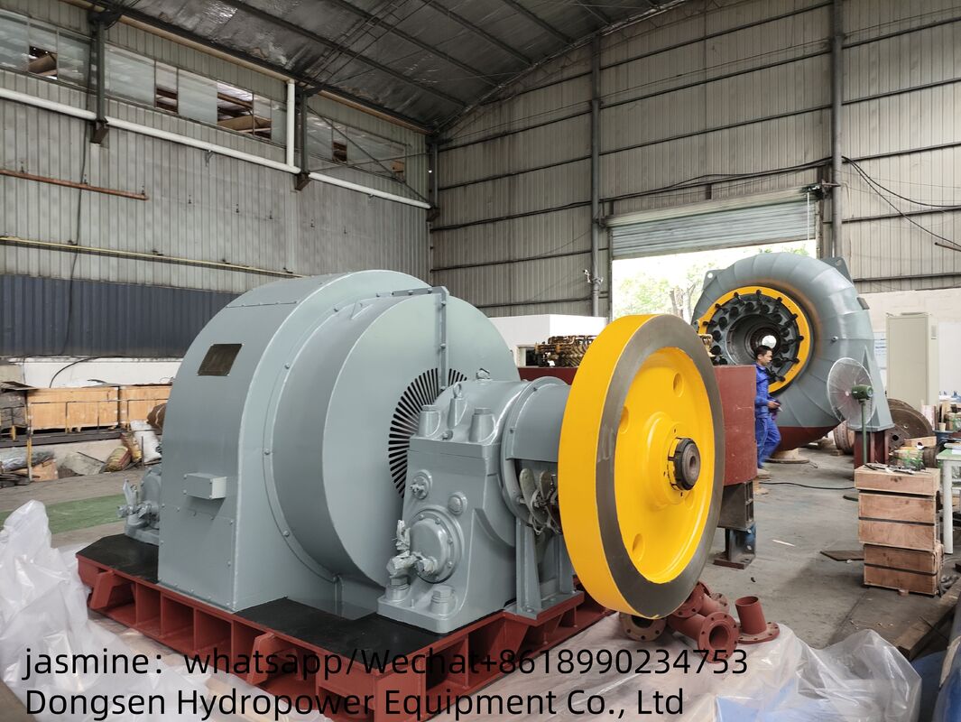 Generador de turbina Francis con nivel de protección IP54, diseño horizontal o vertical y vida útil de 30 a 50 años para soluciones de energía renovable