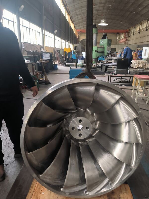 Turbina Hidráulica de Alta Eficiencia 92% para Alta Presión de 10 MPa con Número de Palas Personalizable