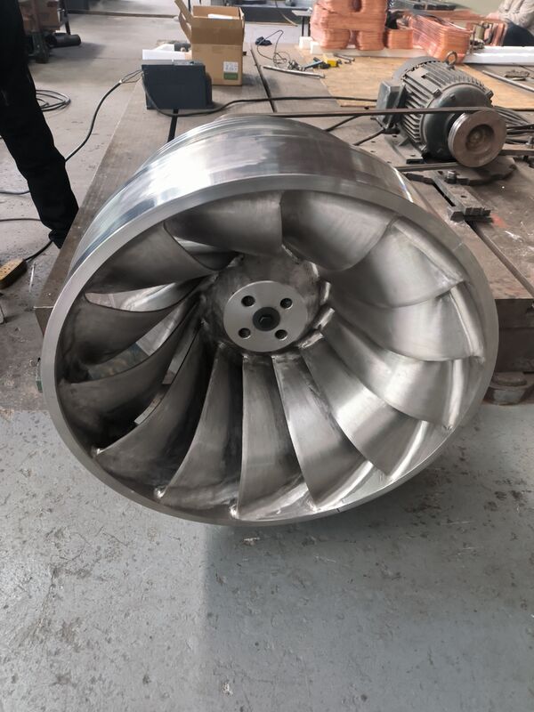 Turbina Hidráulica de Alta Eficiencia 92% para Alta Presión de 10 MPa con Número de Palas Personalizable