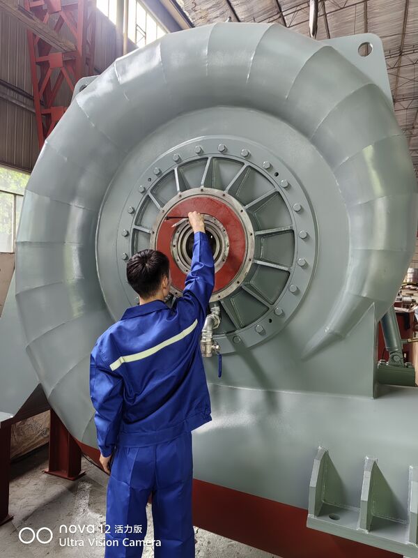 Corredor de turbina hidroeléctrica certificado ISO 9001 con 3 a 10 configuraciones de hojas para una eficiencia del 92% en la generación de energía hidroeléctrica