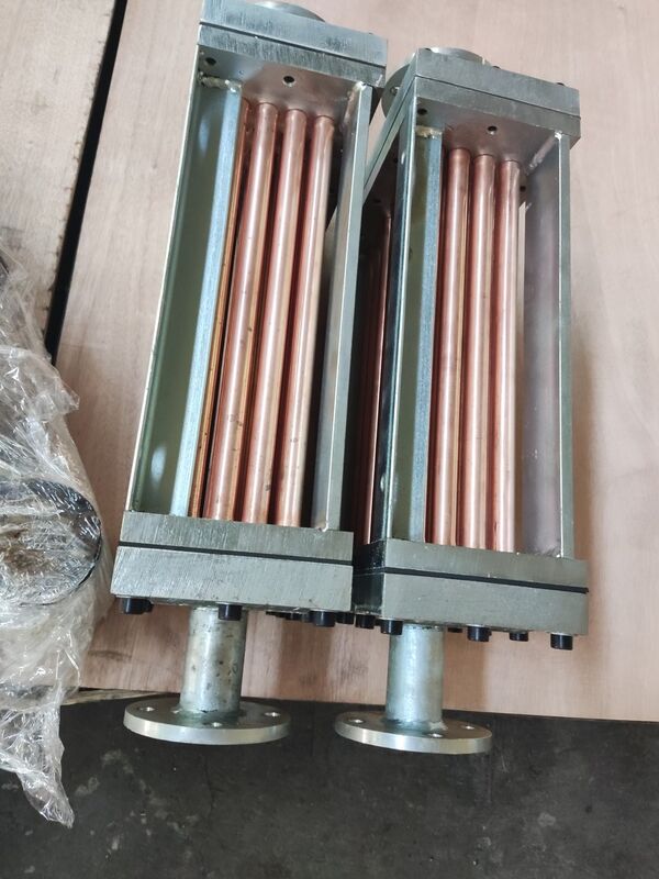 Eficiencia de 85 a 93 por ciento Frescor de aceite de aire Bracket montado Temperatura máxima de funcionamiento 120 grados centígrados Ideal para sistemas hidráulicos