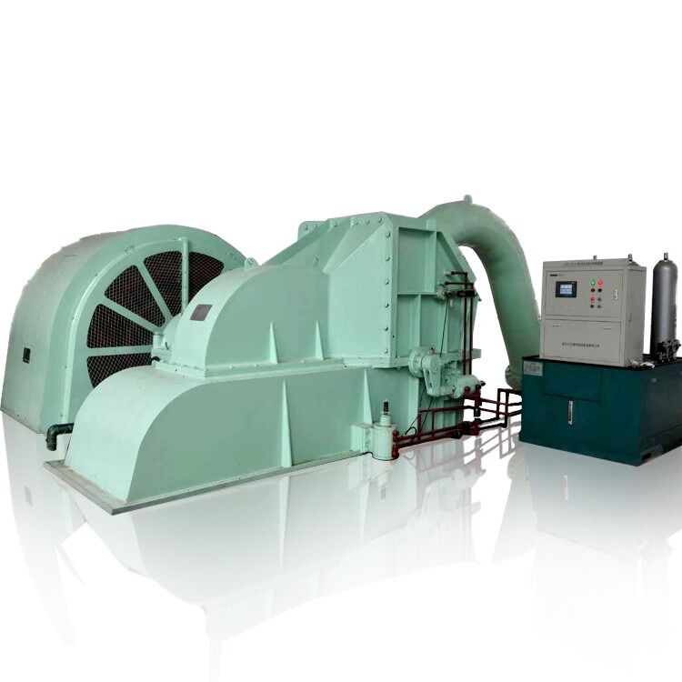 Flujo de 3,21 a 14,9 M3s Capacidad de potencia del generador de turbina Francis 300KW a 8000KW Eficiencia nominal del 90 por ciento al 96 por ciento