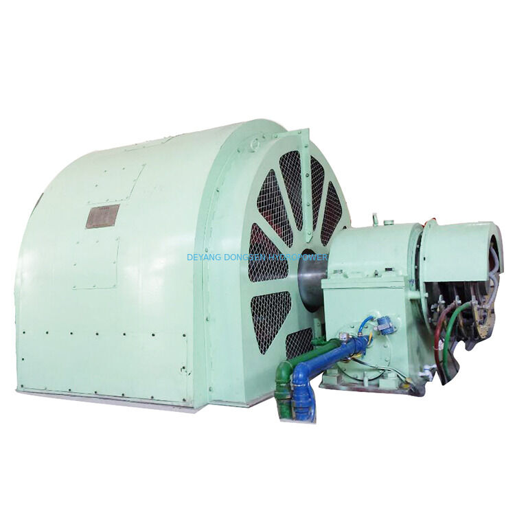 Período de producción 6 meses Equipo hidroeléctrico diseñado para la producción de energía renovable