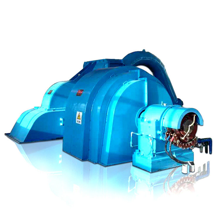 Generador hidroeléctrico de turbina Pelton Alto rendimiento de la cabeza para la generación de energía a 600RPM y cabeza de diseño de 100m a 700m