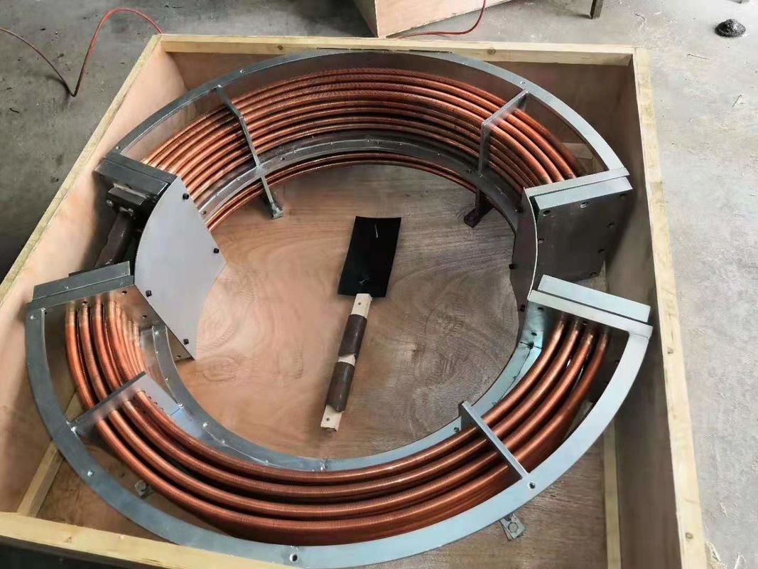 Frescor de aceite hidráulico instalado en la pared industrial 10-50 kg para tuberías de fluido Rango de temperatura de funcionamiento 0-80 ° C Rendimiento
