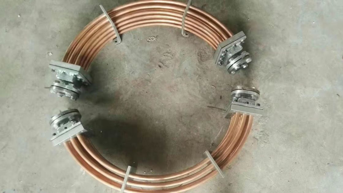 Frescor de aceite hidráulico instalado en la pared industrial 10-50 kg para tuberías de fluido Rango de temperatura de funcionamiento 0-80 ° C Rendimiento