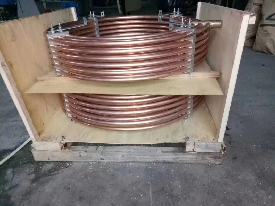 Frescor de aceite hidráulico instalado en la pared industrial 10-50 kg para tuberías de fluido Rango de temperatura de funcionamiento 0-80 ° C Rendimiento