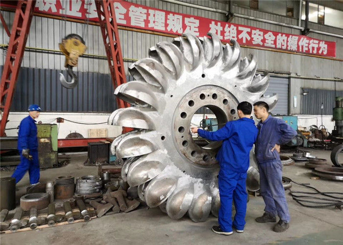Diámetro 200 mm Pelton Wheel Turbine Generator Variable velocidad diseñado para maximizar la extracción de energía en plantas hidroeléctricas