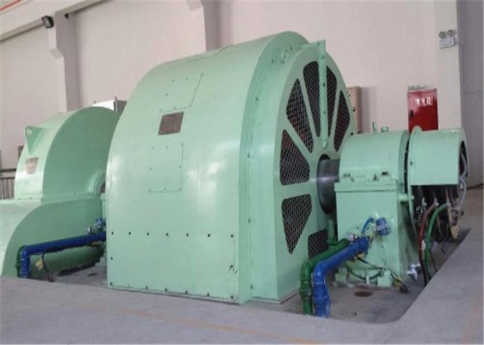 Turbina Pelton de cabezal alto de 200 mm de diámetro que incluye sistema de excitación estática o sin escobillas diseñada para energía hidroeléctrica