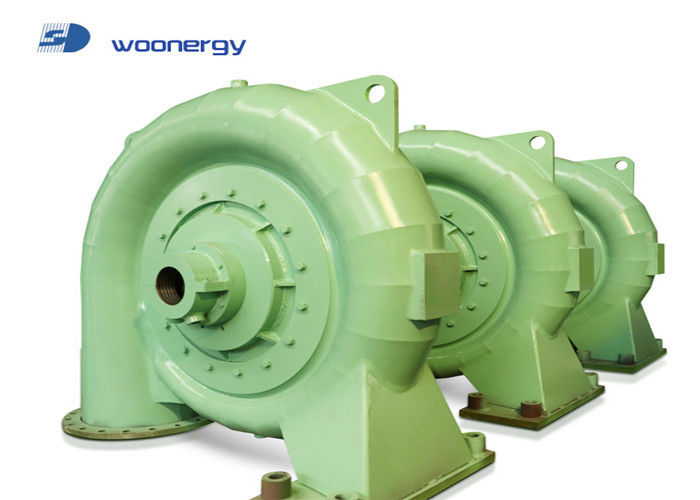 Generador de turbina Francis con capacidad unitaria de 2000 kW, sistema de control automático y acero de alta resistencia y aleaciones para una producción hidroeléctrica estable