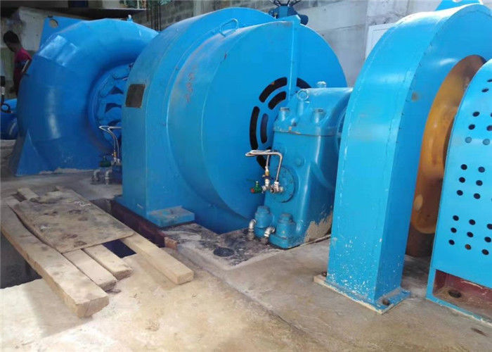 Generador de turbina hidráulica de acero inoxidable de 450-1000 rpm para cabezas de agua 5m-500m
