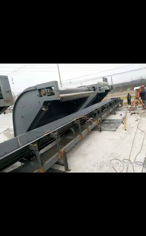 Máquina de limpieza de rejillas para basura accionada por motor con espesor de 4.5 a 16 mm y rango de velocidad de 150RPM-1000RPM para la eliminación de residuos industriales