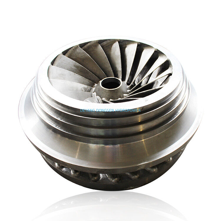 Hydro Turbine Runner Durable 3-10 Blade Configuration Eco Friendly Energy Production