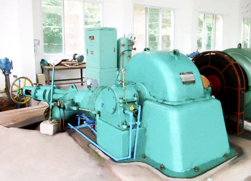 Turgo Turbine Generator with 220/380V Voltage Carbon Steel Volute and Synchronous Alternator for Hydroelectric Power