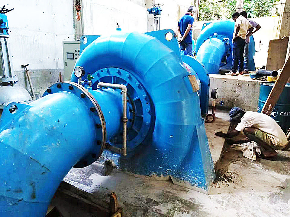 Generador de turbina hidráulica Francis de rango de velocidad de 150 RPM y 1000 RPM que admite flujo de 3,21 a 14,9 M³ de producción de energía sostenible