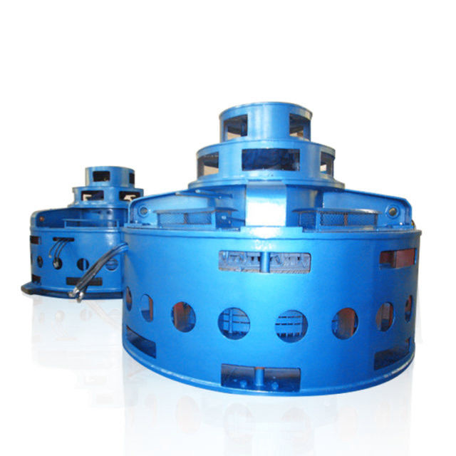 2000-10000kg Generador de turbina Turgo diseñado para la tasa de flujo 109 metros cúbicos por segundo Rango de potencia 500 kilovatios a 70 megavatios de producción de energía