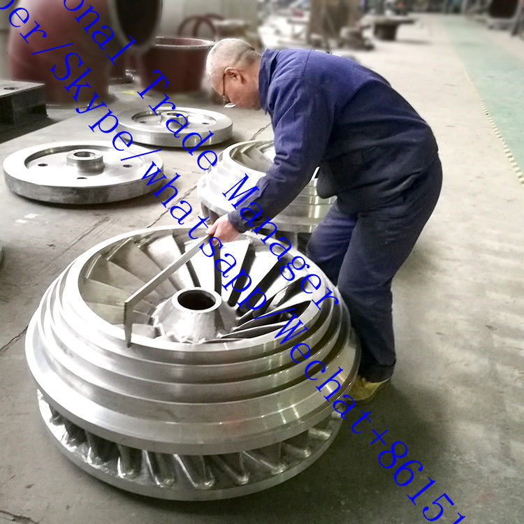 Generador de turbina hidráulica Francis de rango de velocidad de 150 RPM y 1000 RPM que admite flujo de 3,21 a 14,9 M³ de producción de energía sostenible