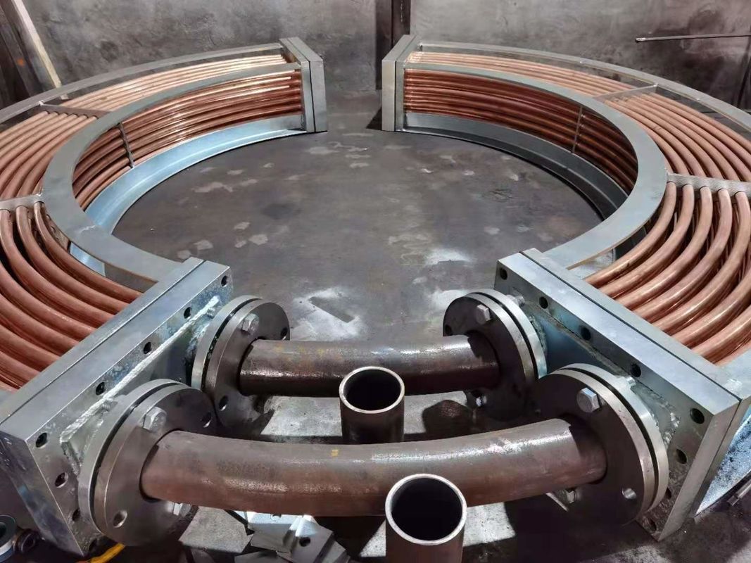 Intercambiador de calor enfriado por agua para aceite | Enfriador de aceite hidráulico industrial | Diseño resistente a la corrosión para sistemas de turbinas/compresores de aire/refrigeración