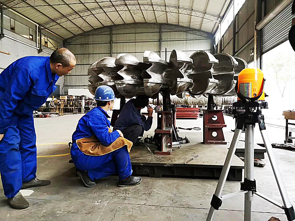 Rango de velocidad 500-3000r/min Generador de turbina tipo Pelton con modo de excitación sin escobillas