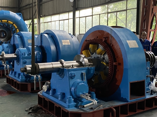 Turbinas hidráulicas del agua de Francis del poder hidráulico del generador de turbina de la eficacia alta 3*1050kw Francis