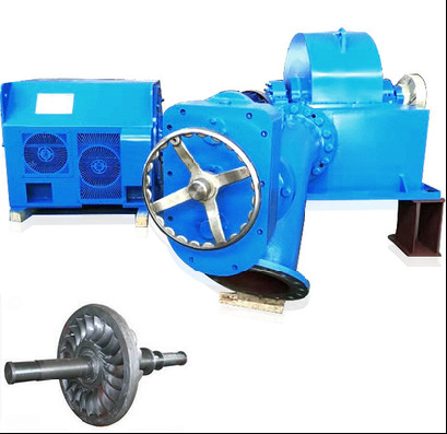 Turbina de Turgo de generador de energía hidroeléctrica de alta eficiencia personalizada
