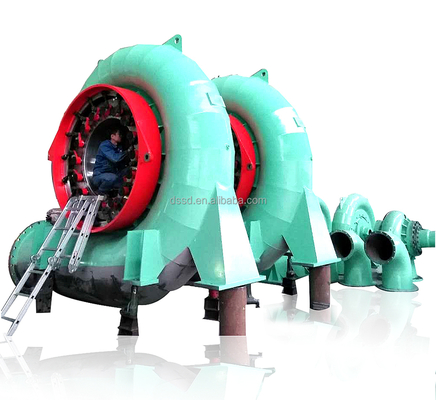 400V 800V 6.3kV 10kV Francis Generador de turbina hidráulica 10m-300M Acero inoxidable