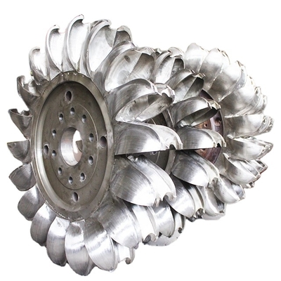 Material de acero inoxidable de alta velocidad personalizado Pelton Hydro Turbine Runner