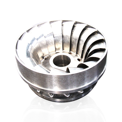 Turbina hidráulica personalizada pulida Francis Runner con hoja ajustable