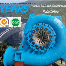 Turbina de agua refrigerada por aire / agua de 220V-690V con larga vida útil ≥ 20 años