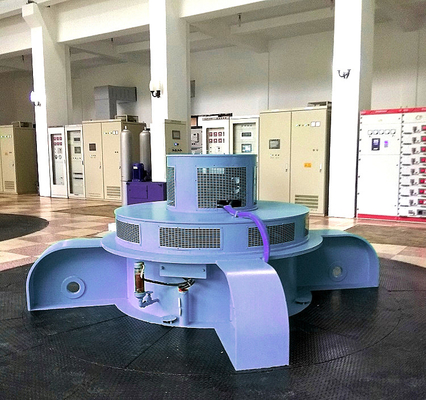 Generador de turbina Kaplan de 200-20MW alimentado por agua con velocidad nominal de 100-1500r/min
