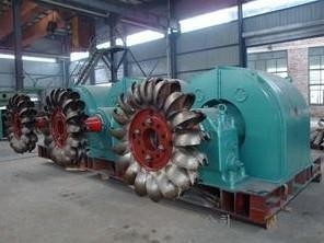 Turbina de agua de alta cabeza de acero inoxidable Runner diseñada para altas RPM 600-1000rpm