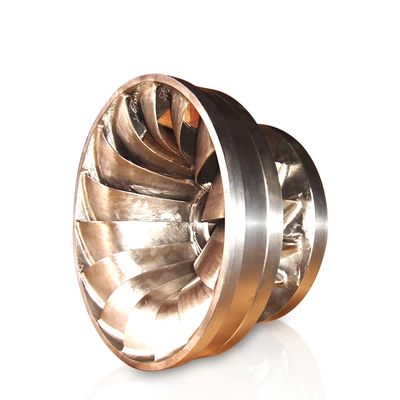 Corredor de turbina hidráulica de alta velocidad de rotación con material de acero inoxidable