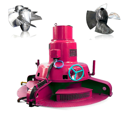 Rango de velocidad 300-3000 rpm Generador de turbina de agua con panel de control de micro gobernador